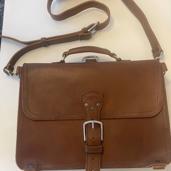 Saddleback Bags Saddleback Slim Leather Briefcase Poshmark